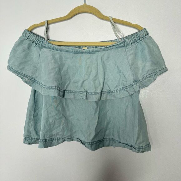 Free people off shoulder top size XS - Picture 3 of 6